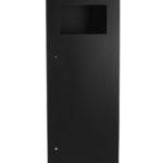 Bobrick B-35643.MBLK Recessed Waste Receptacle, Matte Black